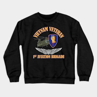 Vietnam Vet CH-47 Aircrew Crewneck Sweatshirt